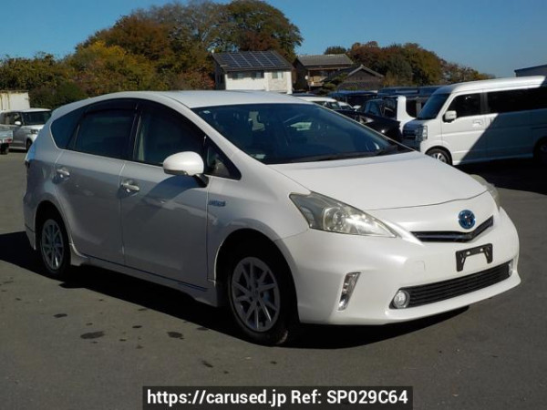 Used 2013 AT toyota prius-alpha ZVW40W Image[0]