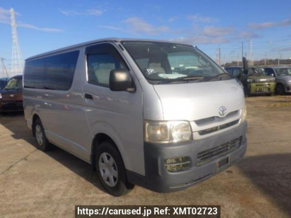 Used 2008 MT toyota hiace-van KDH201V Image[0]
