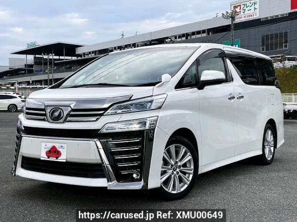 Used 2019 CVT toyota vellfire DBA-AGH30W Image[0]