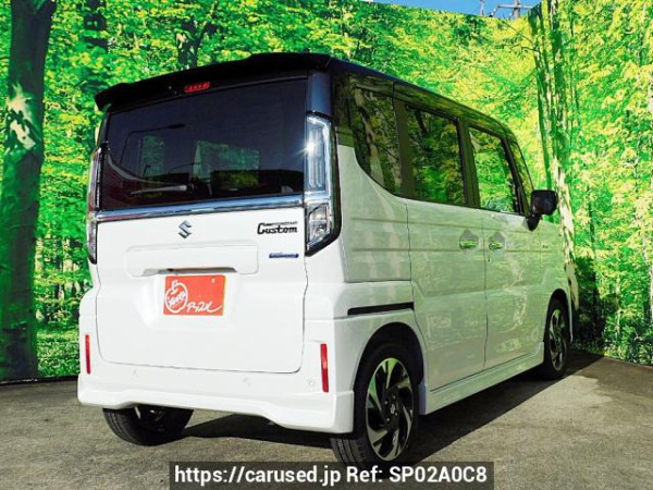 Used 2025 AT suzuki spacia-custom MK54S Image[1]