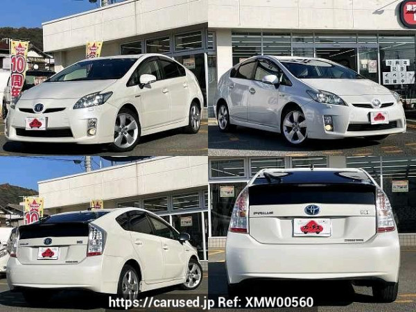 Used 2010 AT toyota prius DAA-ZVW30 Image[4]