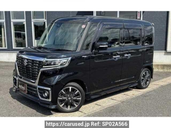 Used 2018 AT suzuki spacia-custom MK53S Image[0]