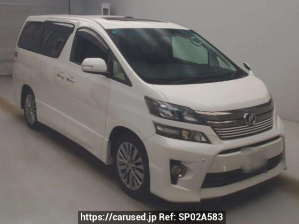 Used 2013 AT toyota vellfire ANH20W Image[2]