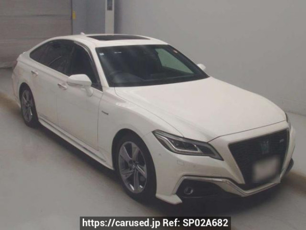 Used 2018 AT toyota crown-hybrid AZSH20 Image[2]