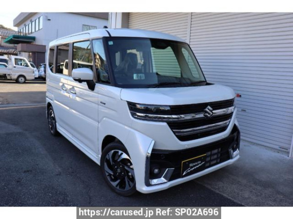 Used 2024 AT suzuki spacia-custom MK54S Image[0]