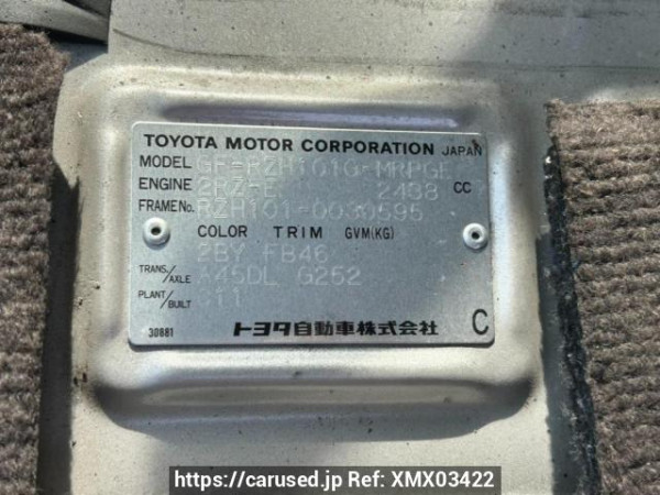 Used 1999 AT toyota hiace-wagon RZH101G Image[11]