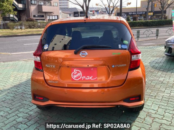 Used 2018 AT nissan note HE12 Image[1]