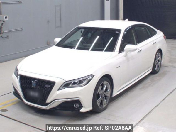 Used 2018 AT toyota crown-hybrid AZSH20 Image[0]