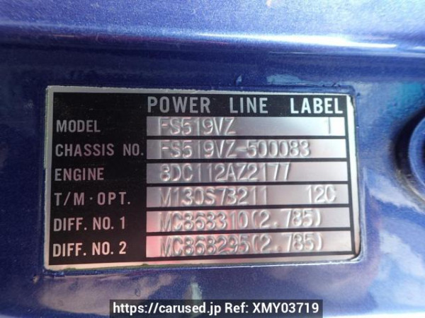 Used 1997 MT mitsubishi super-great FS519VZ Image[9]