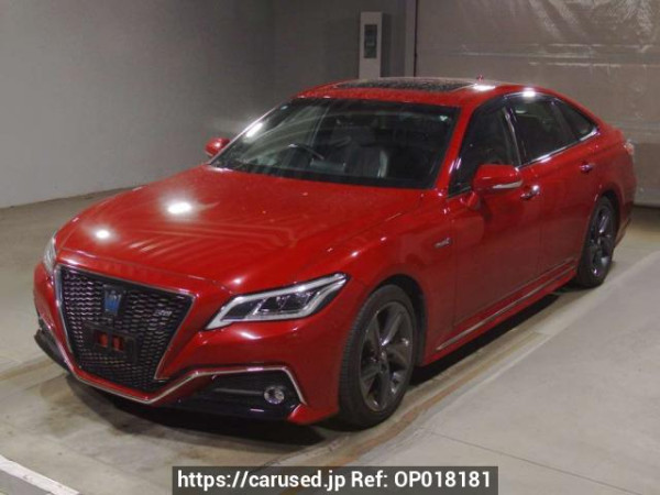 Used 2019 AT toyota crown-hybrid AZSH20 Image[0]