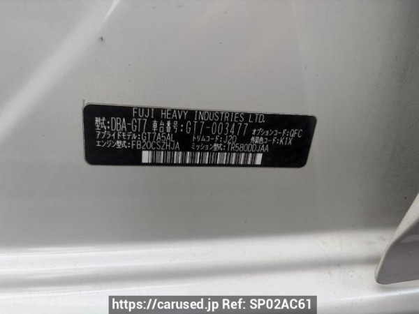 Used 2016 AT subaru impreza-sports GT7 Image[6]