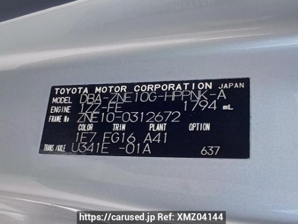 Used 2006 AT toyota wish ZNE10G Image[11]