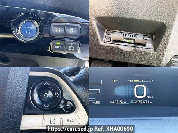 Used 2016 AT toyota prius DAA-ZVW55 Image[5]