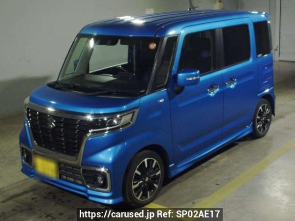 Used 2021 AT suzuki spacia-custom MK53S Image[0]