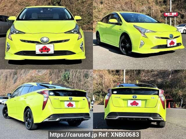 Used 2015 AT toyota prius DAA-ZVW51 Image[9]
