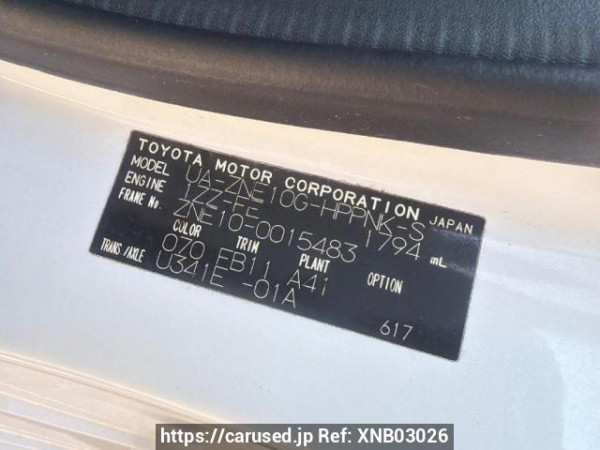 Used 2003 AT toyota wish ZNE10G Image[6]