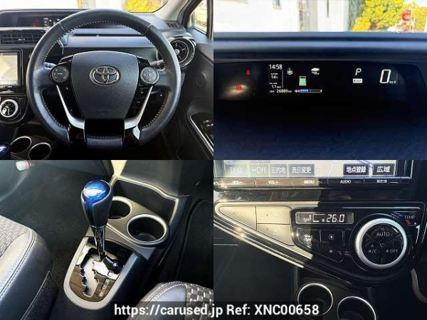 Used 2018 CVT toyota aqua DAA-NHP10H Image[4]