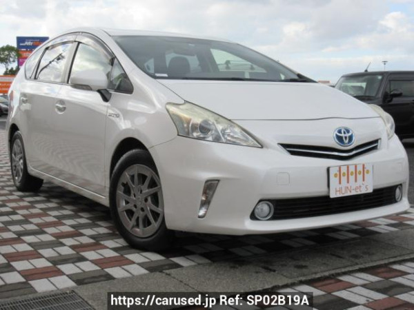 Used 2013 AT toyota prius-alpha ZVW40W Image[2]