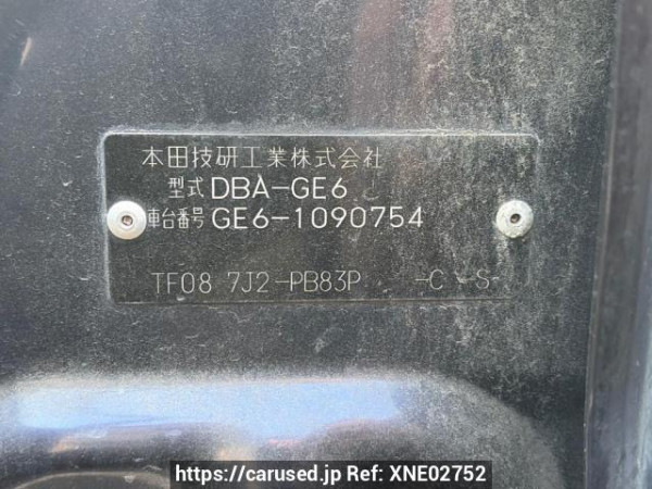 Used 2008 AT honda fit GE6 Image[6]