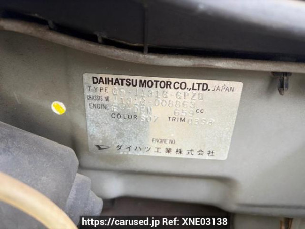 Used 2001 AT daihatsu terios-kid J131G Image[8]