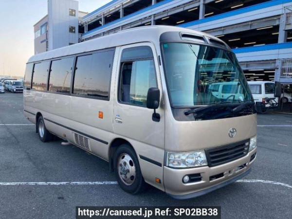 Used 2014 AT toyota coaster XZB51 Image[2]