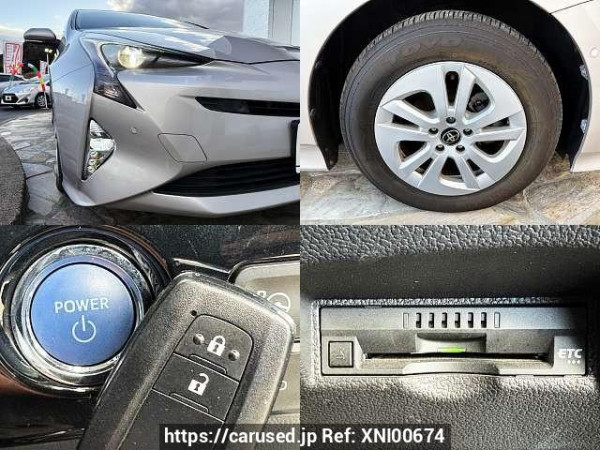 Used 2016 AT toyota prius DAA-ZVW50 Image[8]