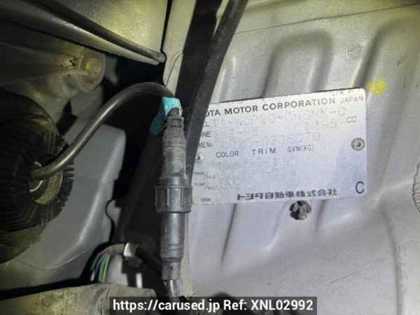 Used 2002 AT toyota fun-cargo NCP20 Image[8]