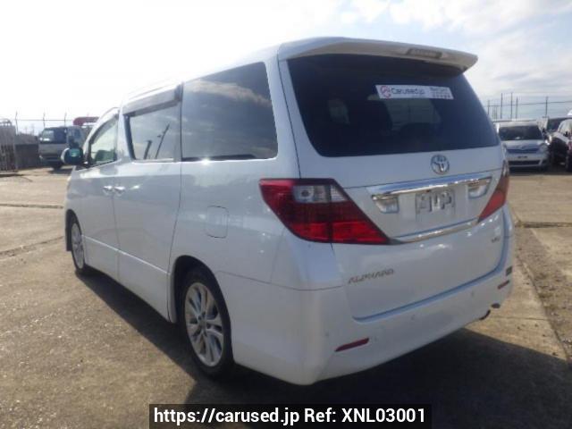 Buy Used 2008 Toyota Alphard ANH20W (XNL03001) - Carused.jp