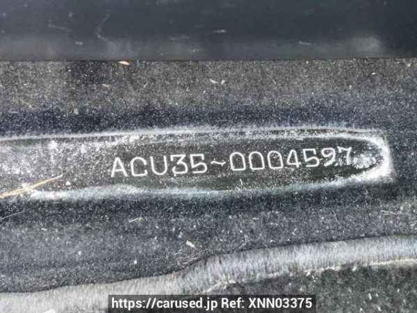 Used 2003 AT toyota harrier ACU35W Image[11]