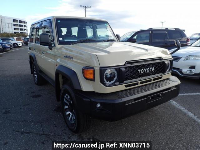Buy Used 2024 Toyota Land Cruiser 70 GDJ76W (XNN03715) - Carused.jp