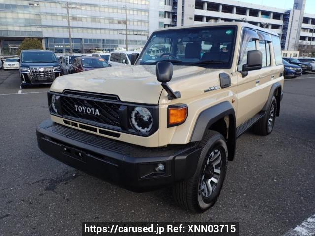 Buy Used 2024 Toyota Land Cruiser 70 GDJ76W (XNN03715) - Carused.jp