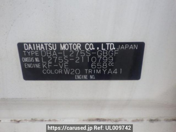 Used 2011 AT daihatsu mira L275S Image[10]
