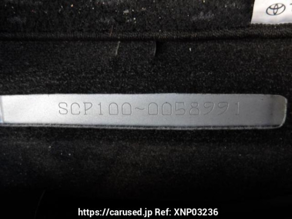 Used 2008 AT toyota ractis SCP100 Image[12]