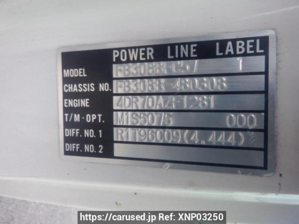 Used 1992 MT mitsubishi canter FB308B Image[6]