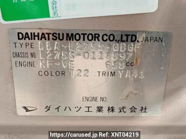 Used 2010 AT daihatsu mira L275S Image[11]