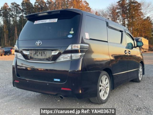 Used 2010 AT toyota vellfire ANH20W Image[6]