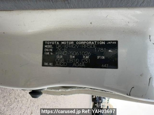 Used 2006 AT toyota liteace-van KR42V Image[10]