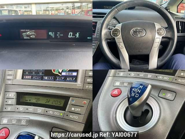 Used 2012 AT toyota prius DAA-ZVW30 Image[8]
