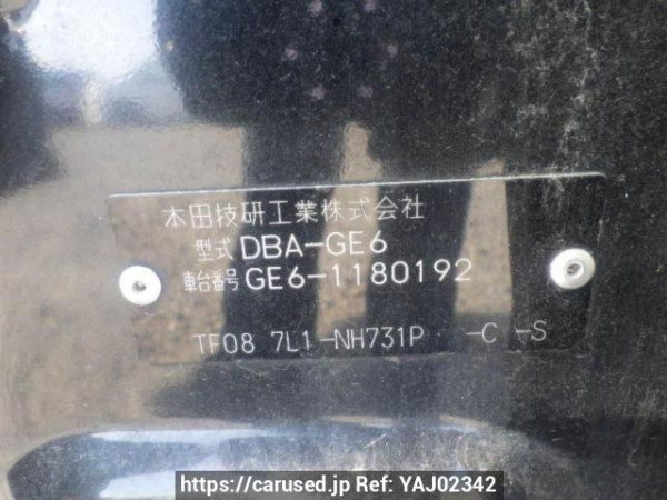 Used 2009 AT honda fit GE6 Image[10]