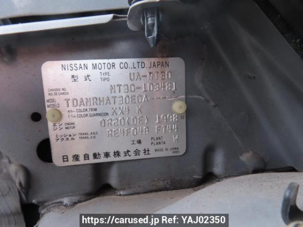 Used 2003 AT nissan x-trail NT30 Image[12]