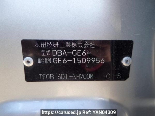 Used 2011 AT honda fit GE6 Image[8]