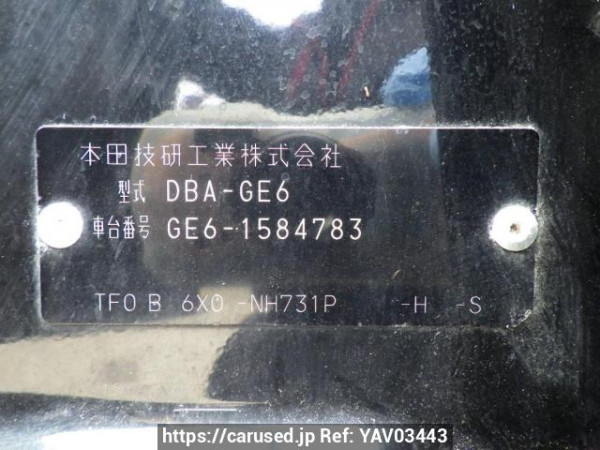 Used 2011 AT honda fit GE6 Image[11]