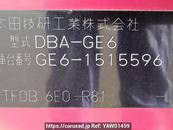 Used 2010 AT honda fit GE6 Image[12]