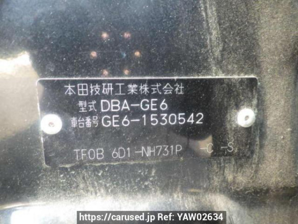 Used 2011 AT honda fit GE6 Image[10]