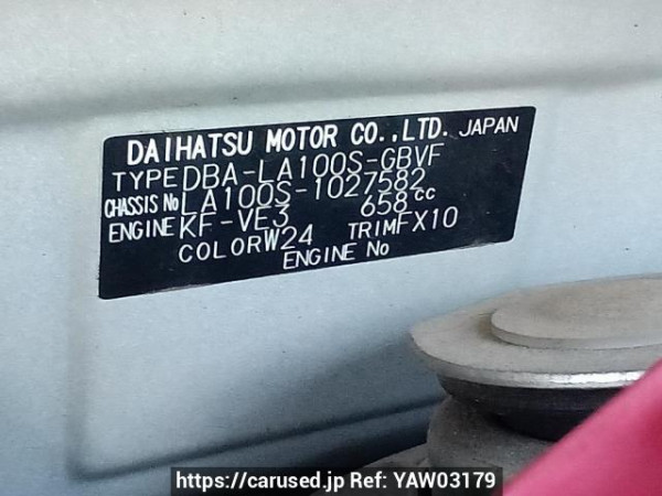 Used 2013 AT daihatsu move LA100S Image[11]