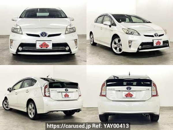 Used 2013 CVT toyota prius DAA-ZVW30 Image[9]
