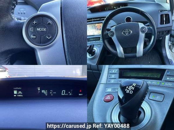 Used 2012 AT toyota prius DAA-ZVW30 Image[8]