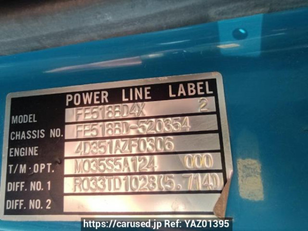 Used 1996 MT mitsubishi canter FE518BD Image[17]