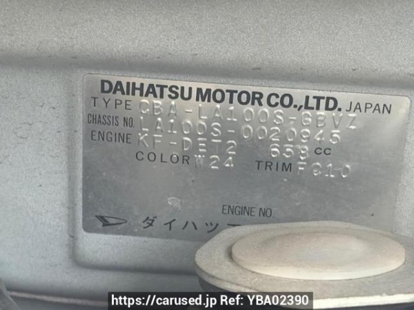 Used 2011 AT daihatsu move LA100S Image[6]