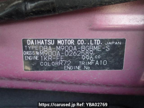 Used 2018 AT toyota tank M900A Image[8]
